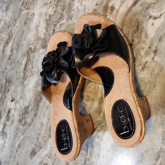 Born leather flower shoes - Picture 4 of 6